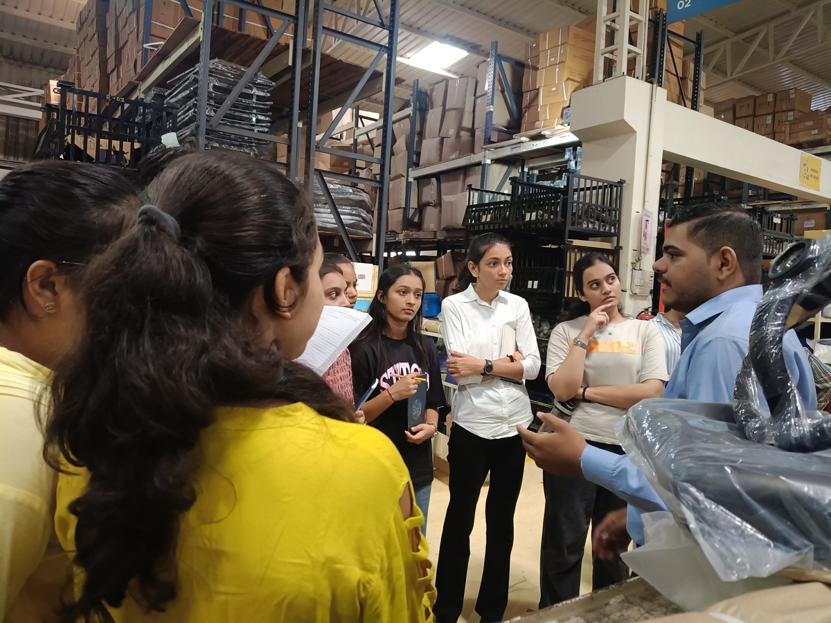 Photos of Industrial Visit to Captain Tractors Pvt. Ltd, Rajkot