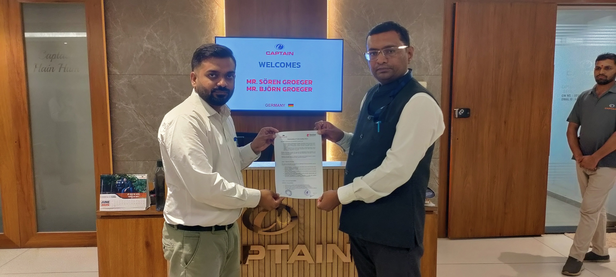 Photos of Industrial Visit to Captain Tractors Pvt. Ltd, Rajkot