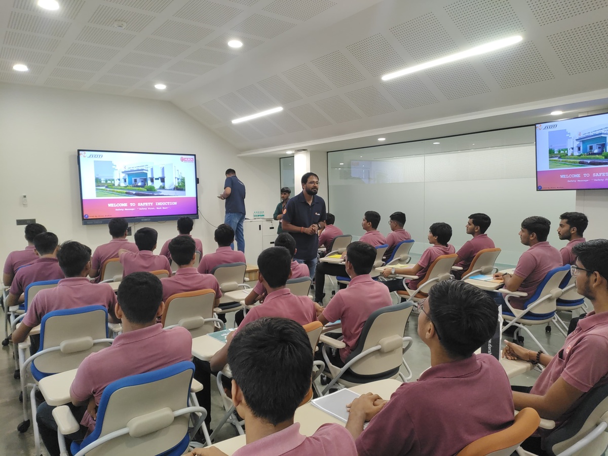 Photos of Industrial Visit to Jyoti CNC Automation Ltd