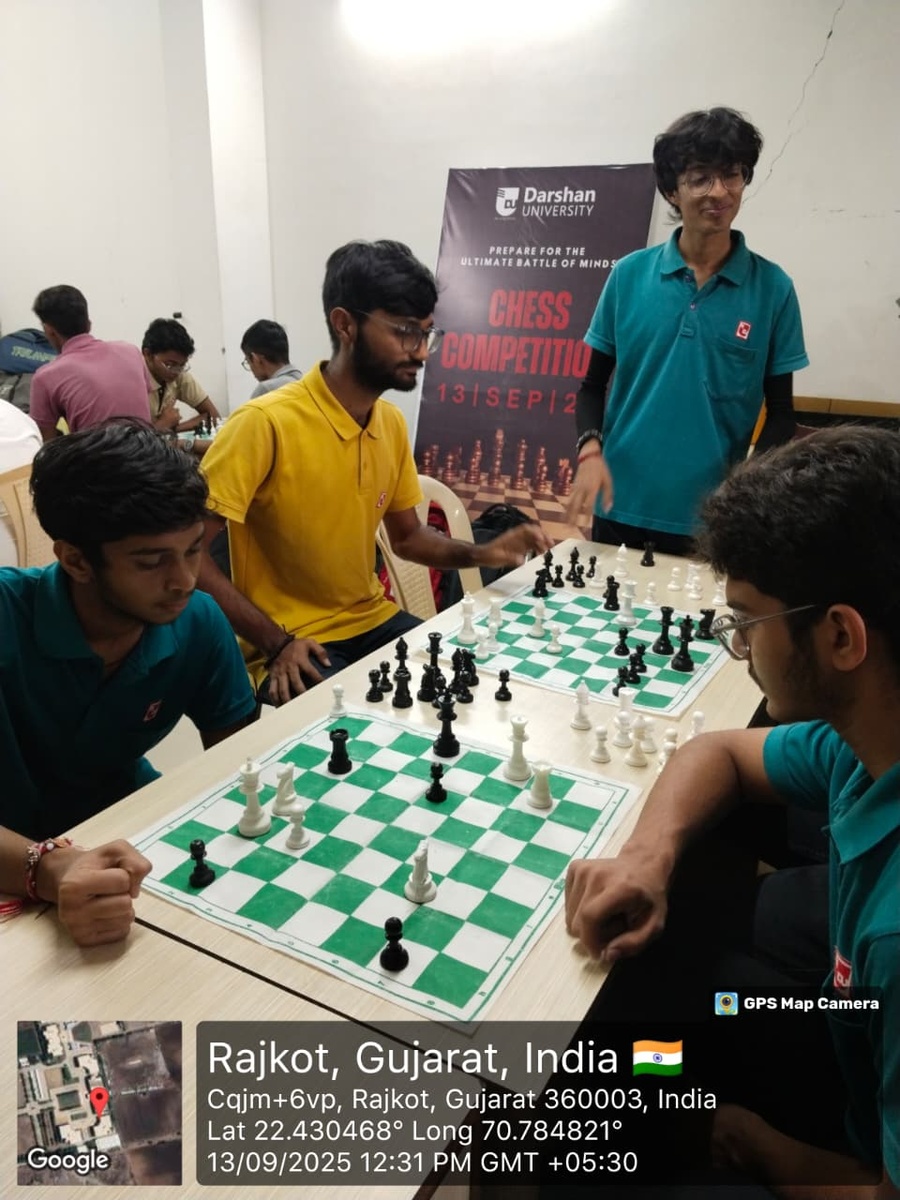 Photos of DU Chess Competition 2025