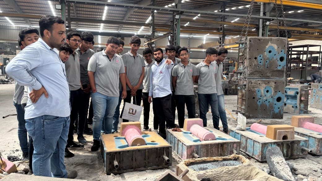 Photos of Industrial Visit to Forman Metal Cast, Rajkot