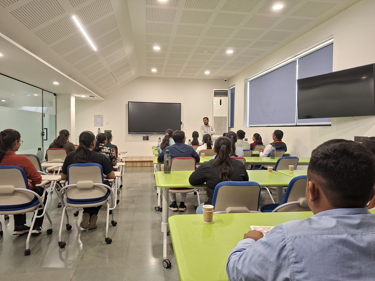 Photos of Educational Visit to AGM of Jyoti CNC Automation Ltd.