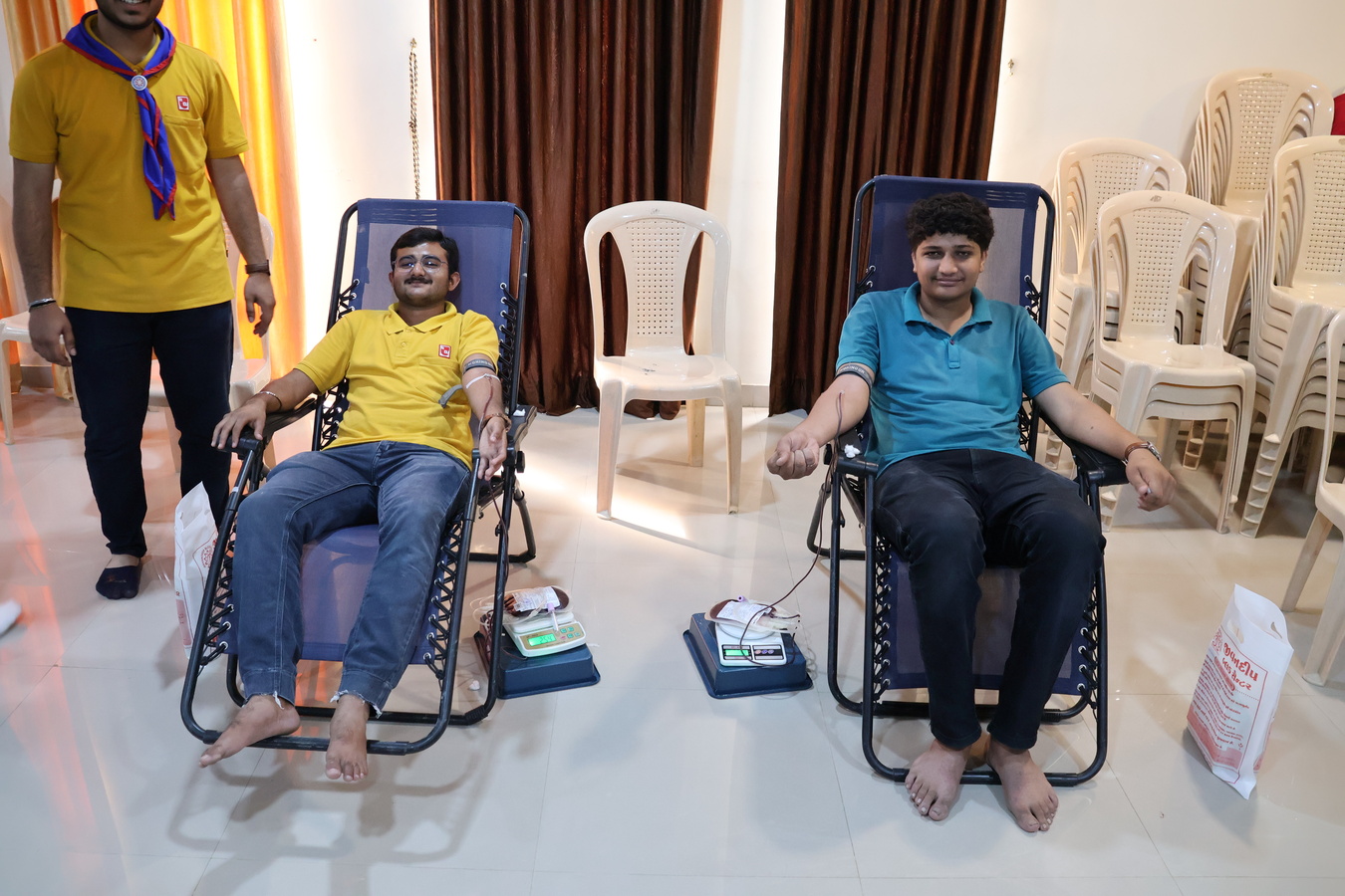 Photos of Mega Blood Donation Camp