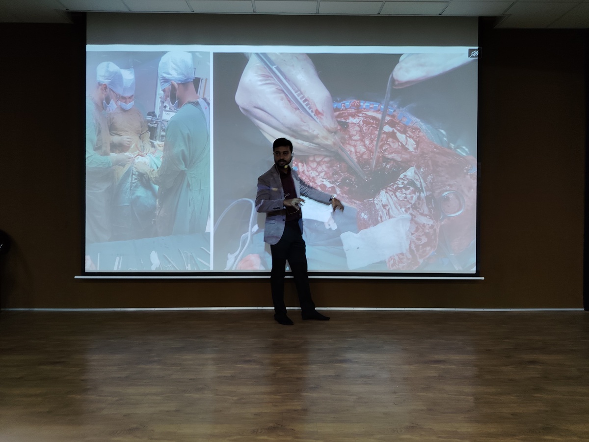 Photos of Awareness Session on "Spine Health in Young Individuals"