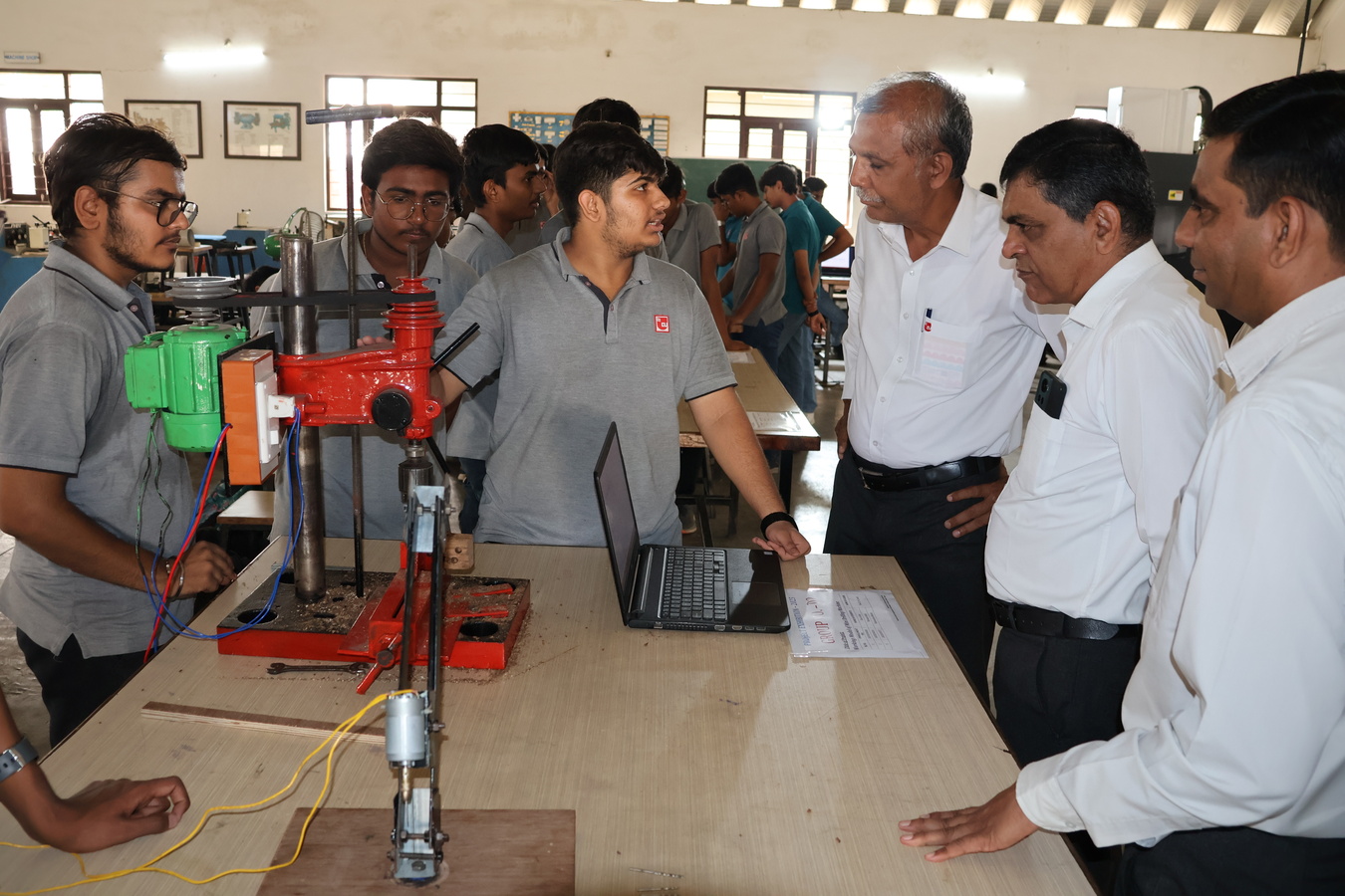 Photos of Minor Project Exhibition - Competition