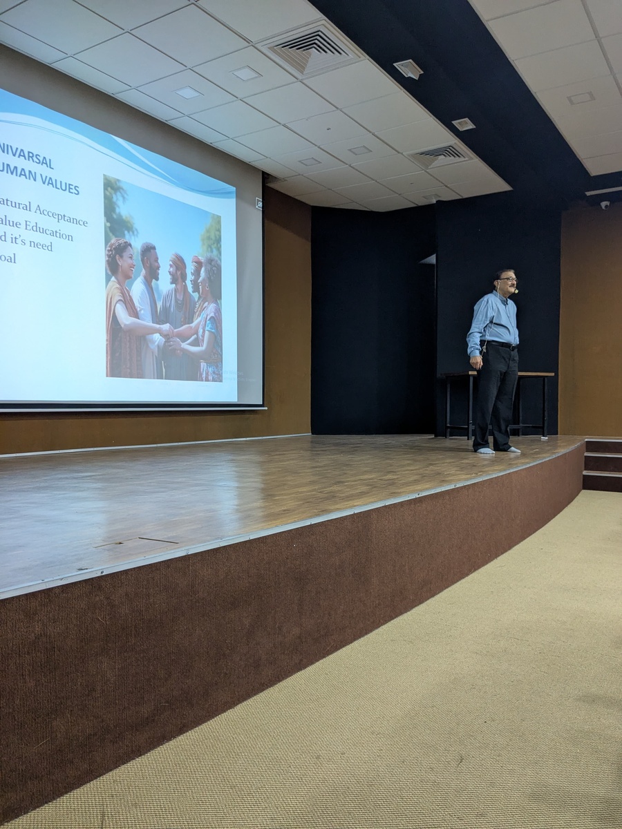 Photos of Awareness Session on "Universal Human Values"