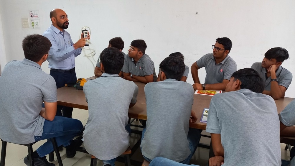 Photos of Demonstration of Electrical Audit Equipment