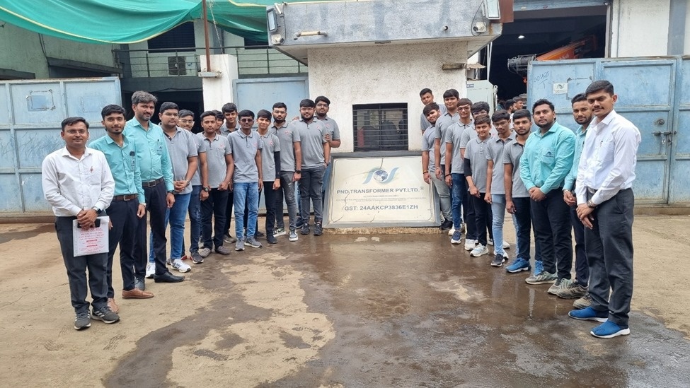 Photos of Industrial Visit to PND Transformer Pvt. Ltd.