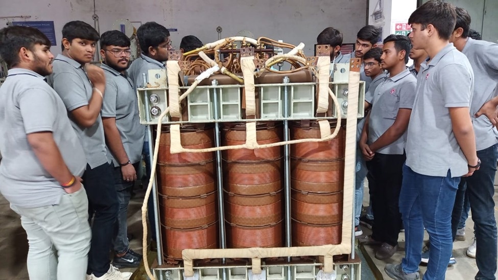 Photos of Industrial Visit to PND Transformer Pvt. Ltd.