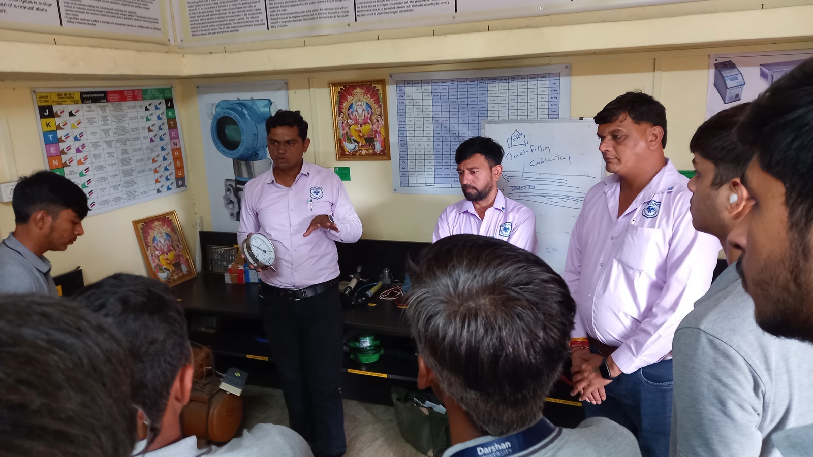 Photos of Industrial Visit to Techno Concepts Instruments Pvt. Ltd.