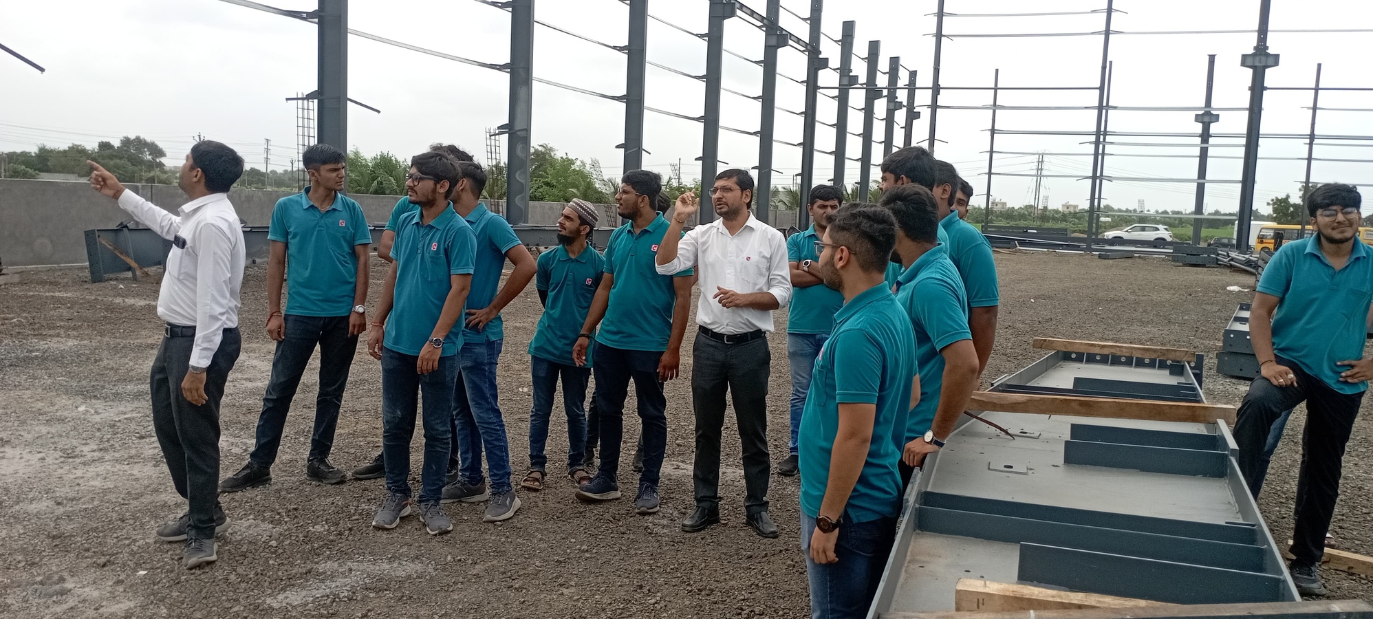 Photos of Industrial Visit to Darshan Steel Infrastructure