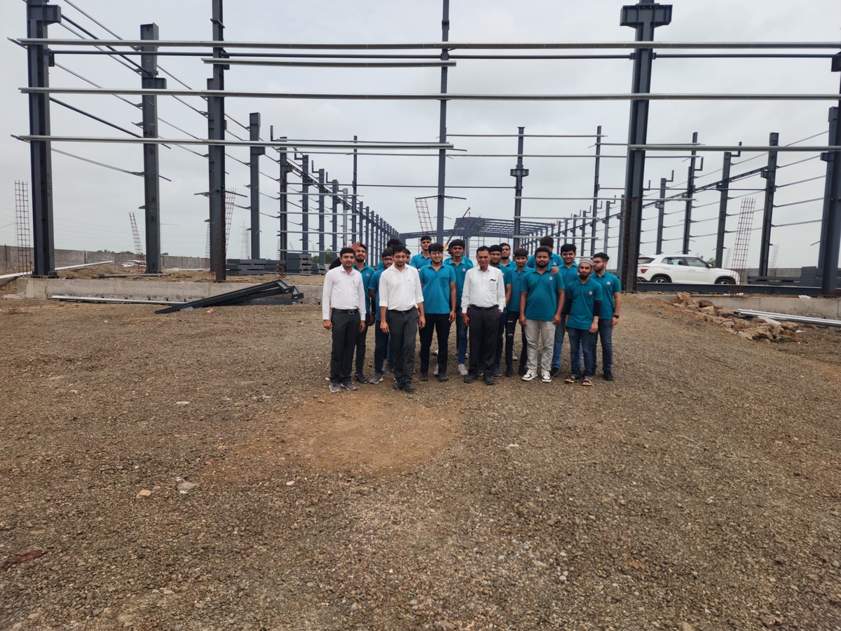 Photos of Industrial Visit to Darshan Steel Infrastructure