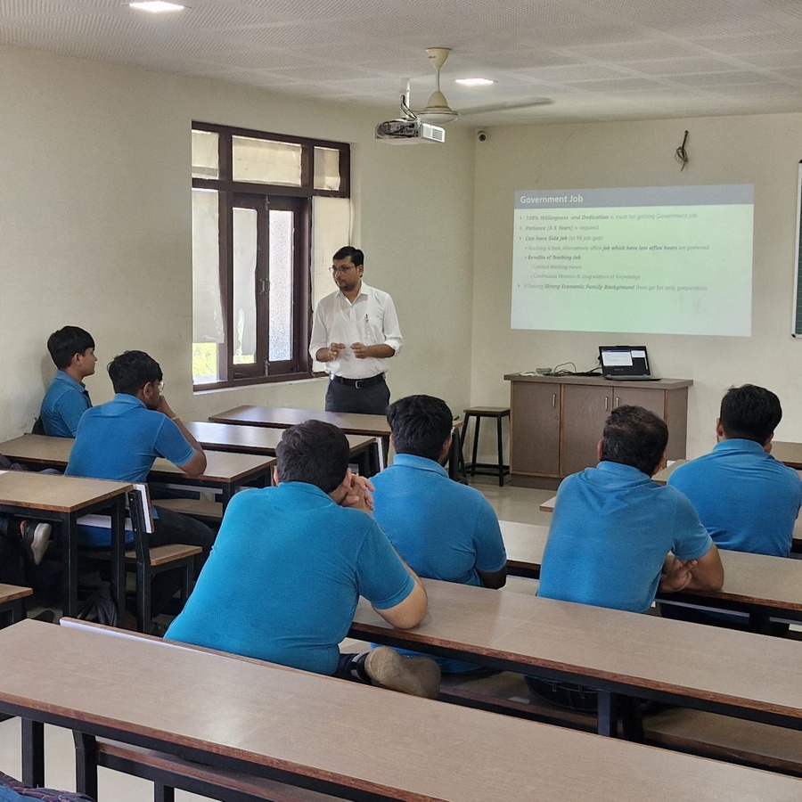 Session on "Career Opportunities after Civil Engineering"
