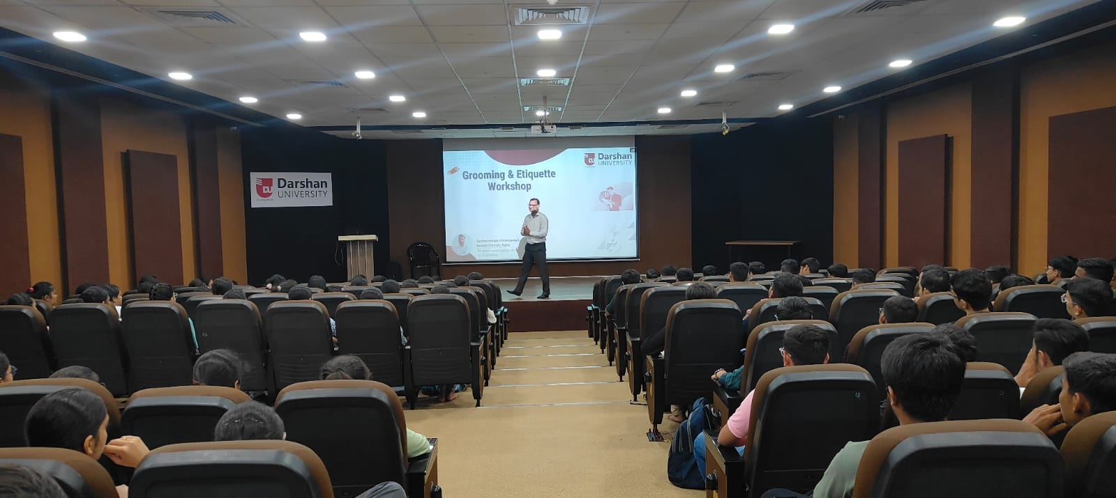 Photos of Seminar on "Grooming and Etiquette"