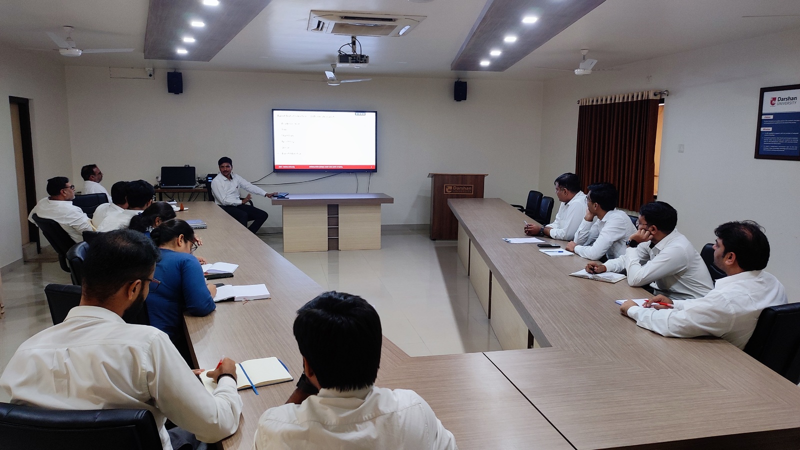 Photos of IQAC Training on "Institutional Data Management"