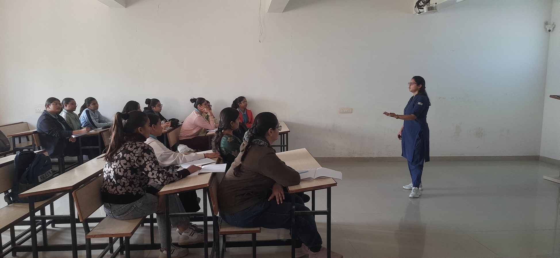 Photos of Pre-Placement Language Proficiency Training