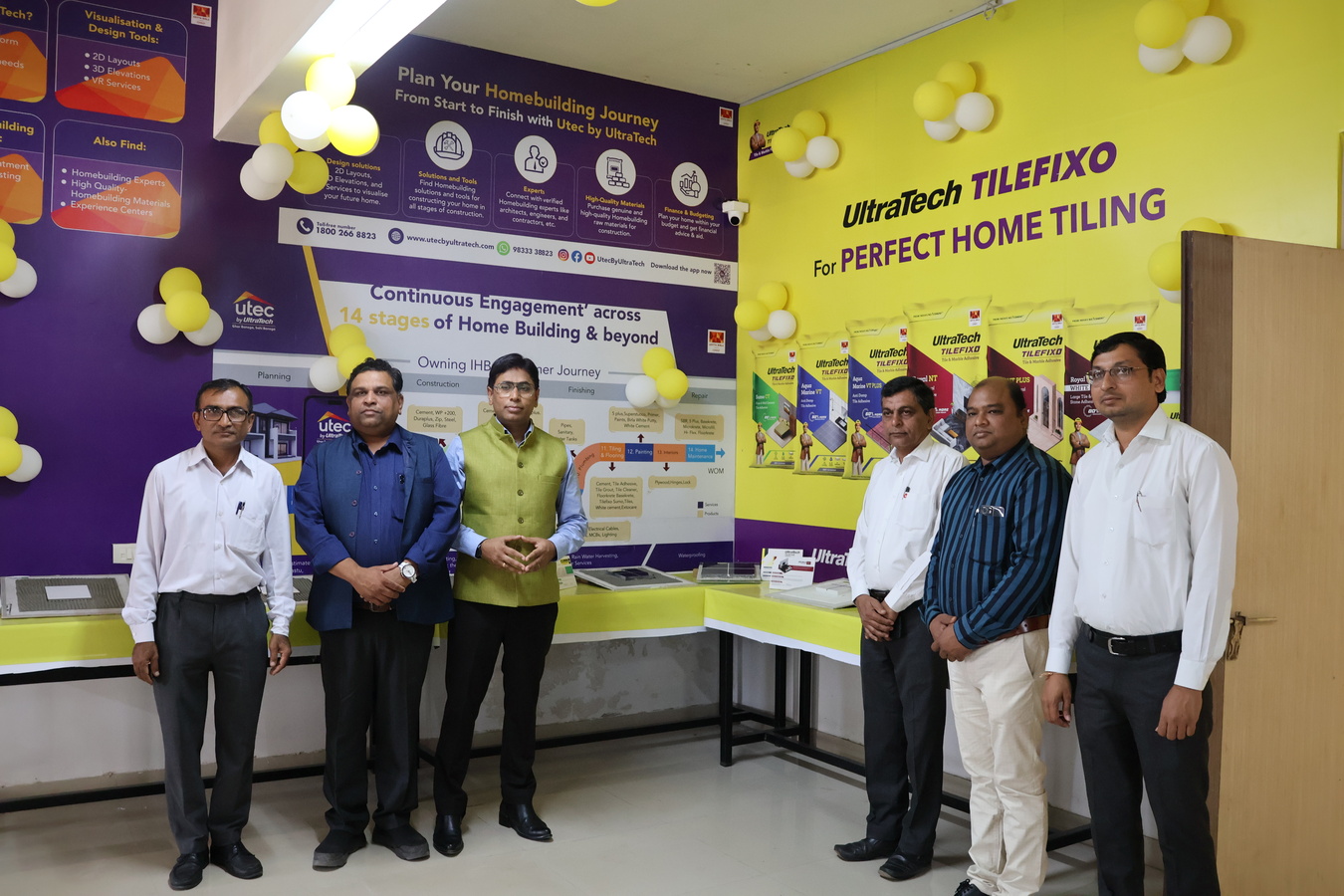 Photos of Inauguration of COE in Sustainable Construction Materials