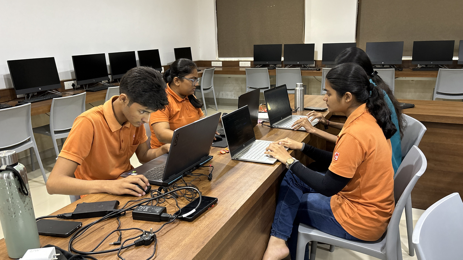 Photos of Hackathon on "Code 2 Trade"