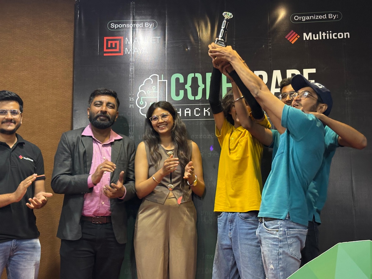 Photos of Hackathon on "Code 2 Trade"