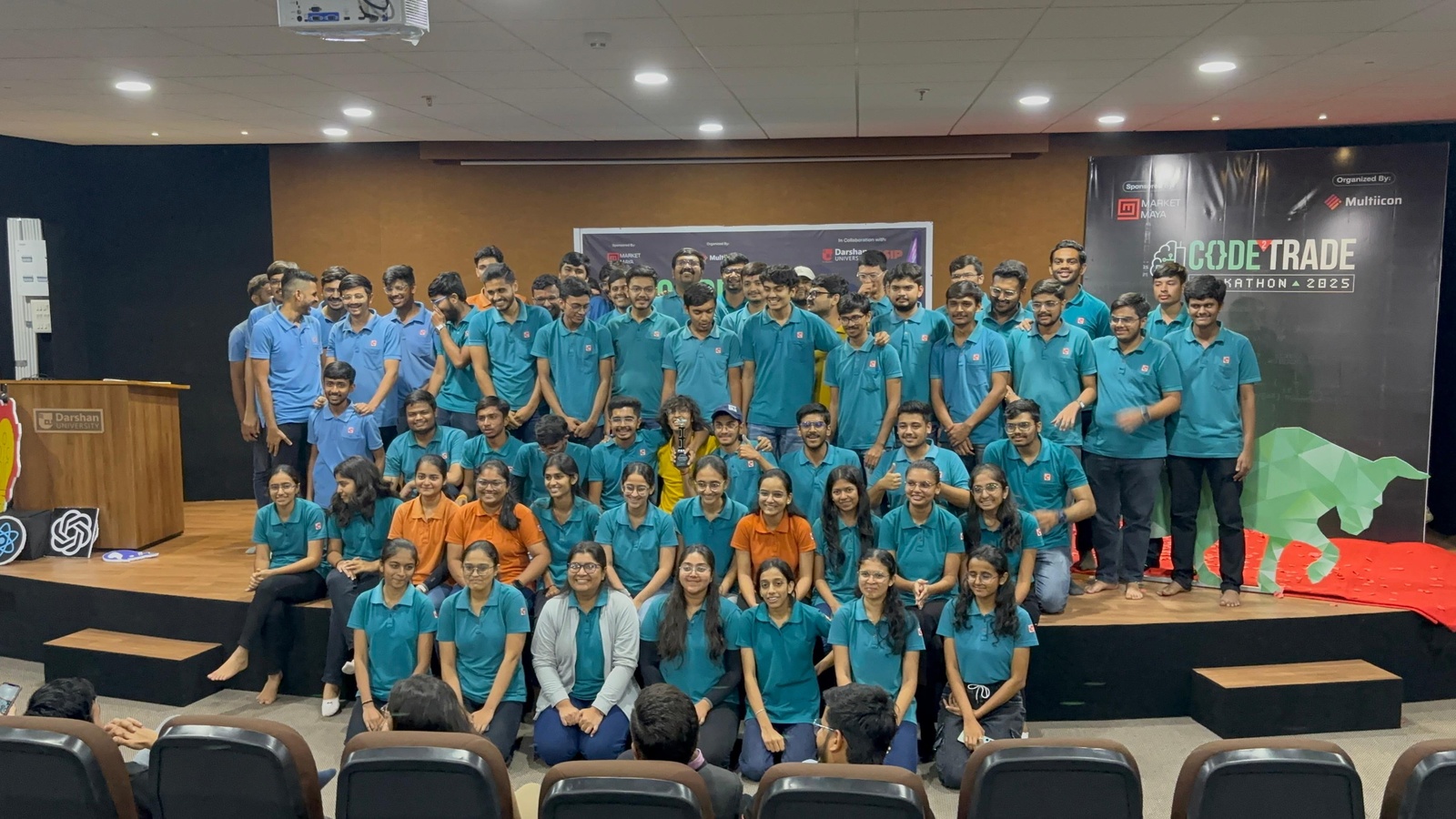 Photos of Hackathon on "Code 2 Trade"