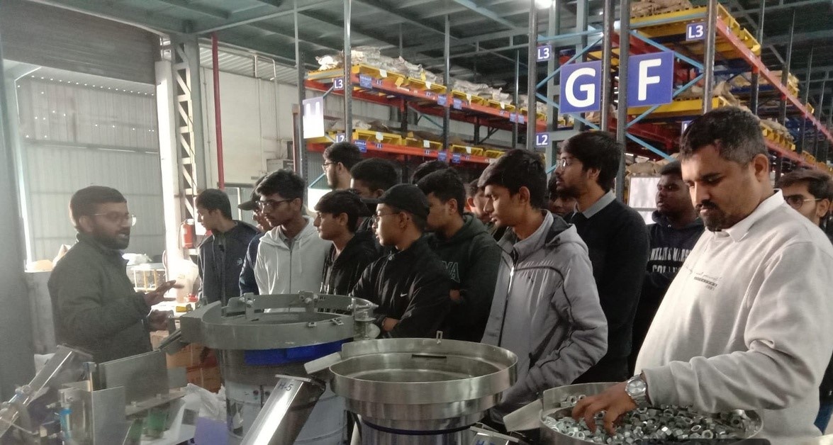 An Industrial Visit to Dharti Agro Engineering 