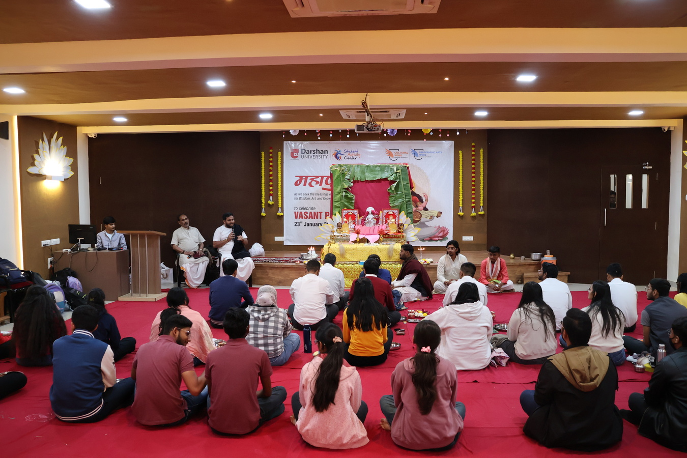 Photos of Vasant Panchami Pooja