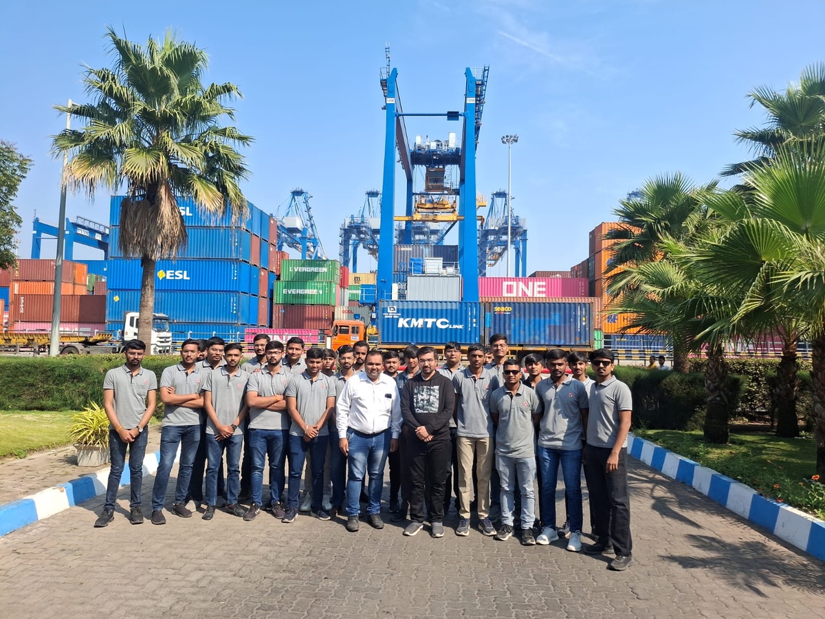 Industrial Visit to Adani Port – Mundra (Jan-26 DIETDS Mech)