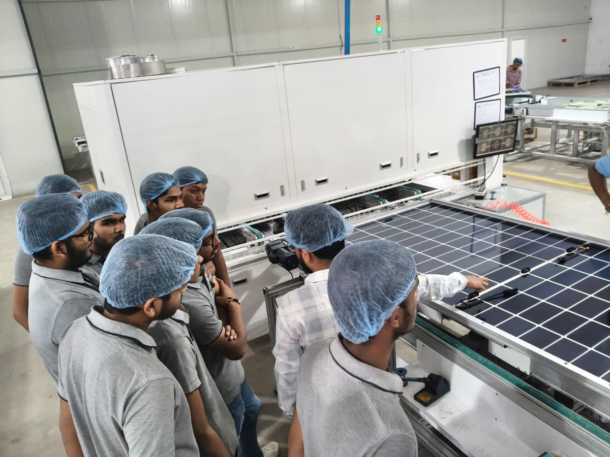 INDUSTRIAL VISIT AT SUNBOND ENERGY PVT. LTD.