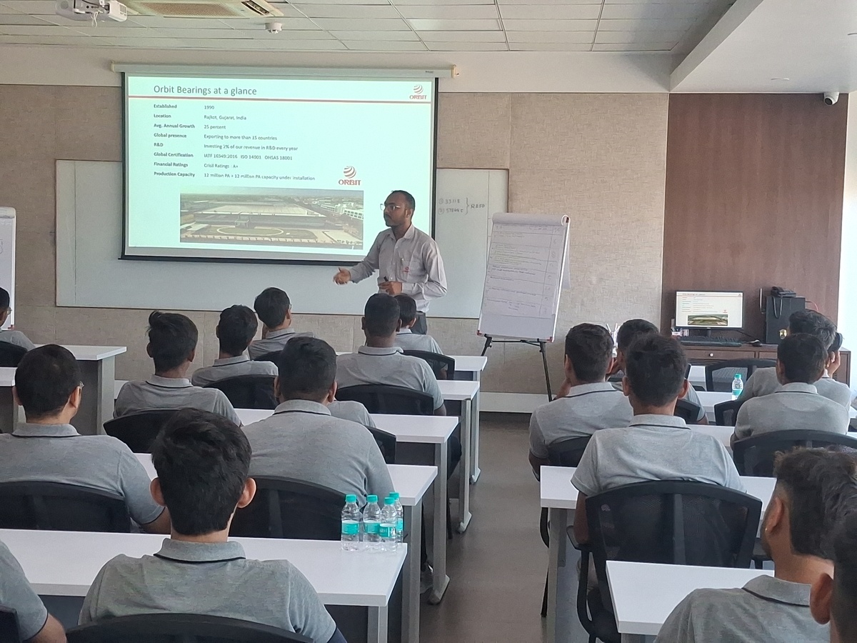 Photos of Industrial Visit to Orbit Bearings India Private Limited - Rajkot