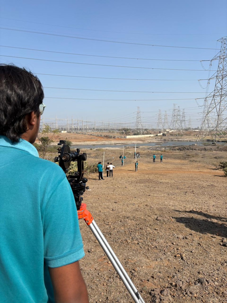 Techometry Survey and Contour Mapping using Theodolite