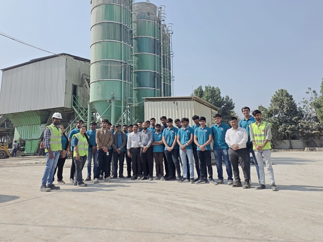 Industrial Visit to UltraTech RMC Plant 