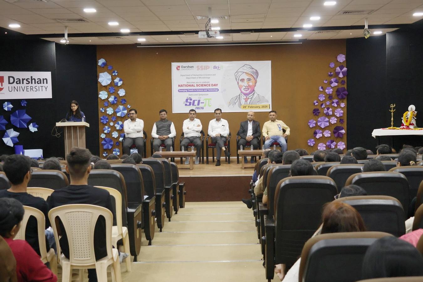 Photos of State Level Symposium Sci-π 2026