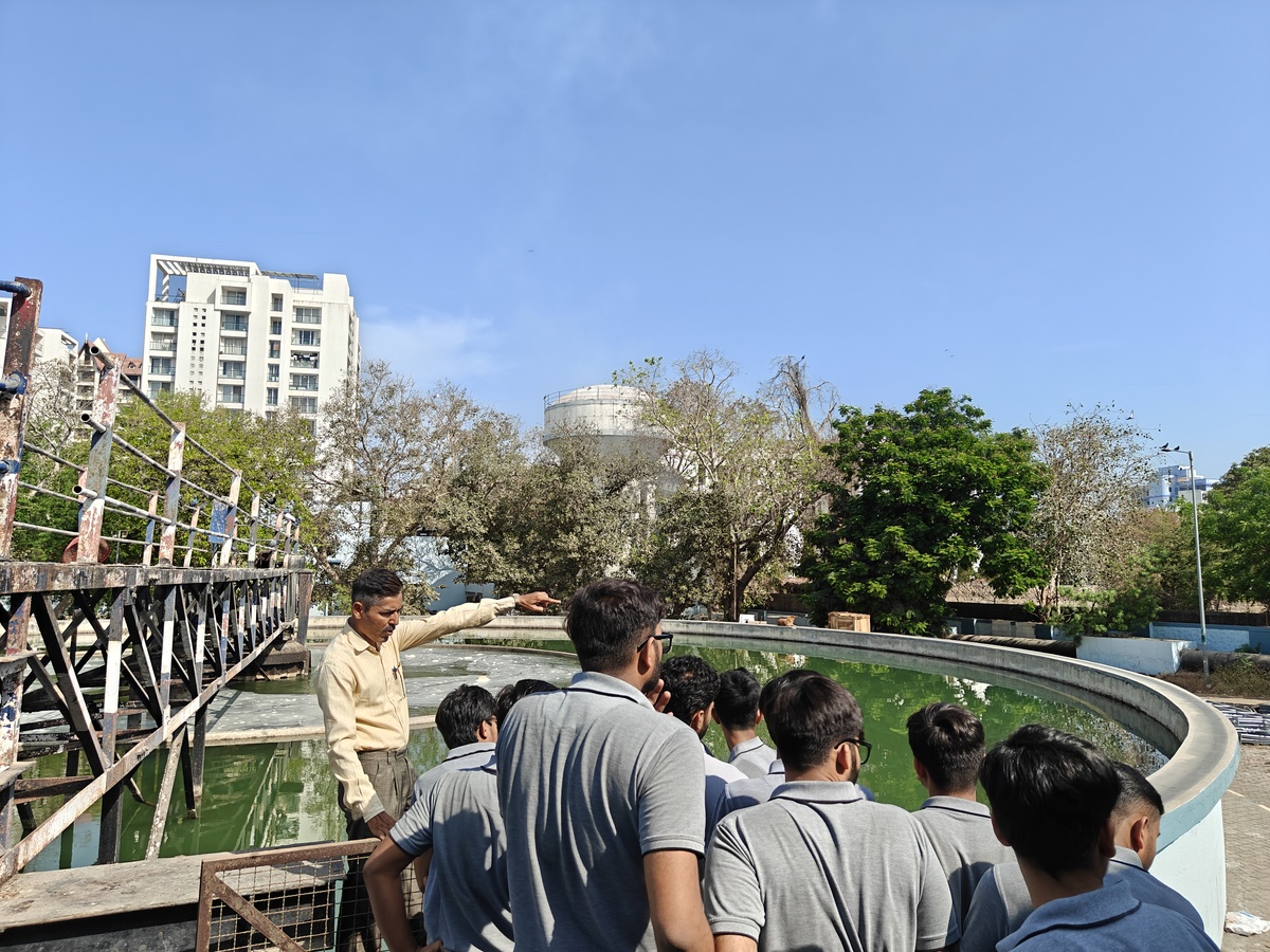 Photos of A Technical Visit of Water Treatment Plant and Sewage Treatment Plant