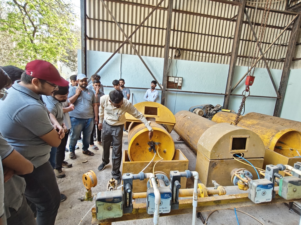Photos of A Technical Visit of Water Treatment Plant and Sewage Treatment Plant