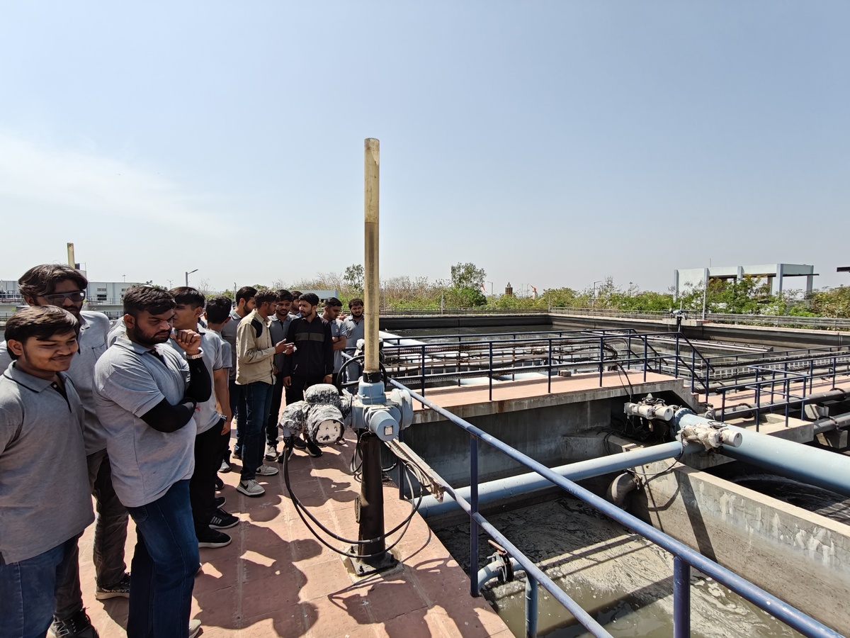 Photos of A Technical Visit of Water Treatment Plant and Sewage Treatment Plant
