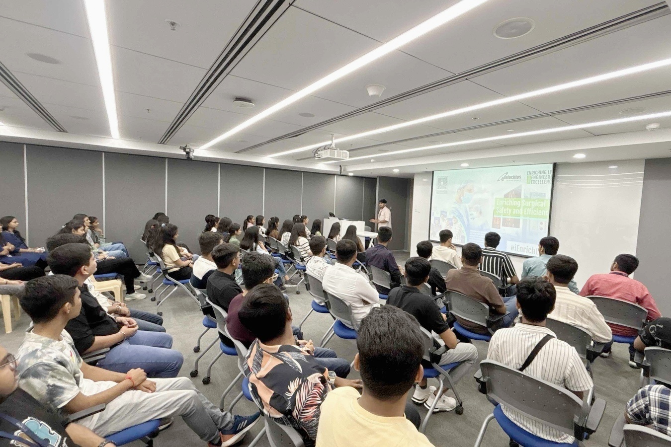 Photos of Industrial Visit at eInfochips, Ahmedabad