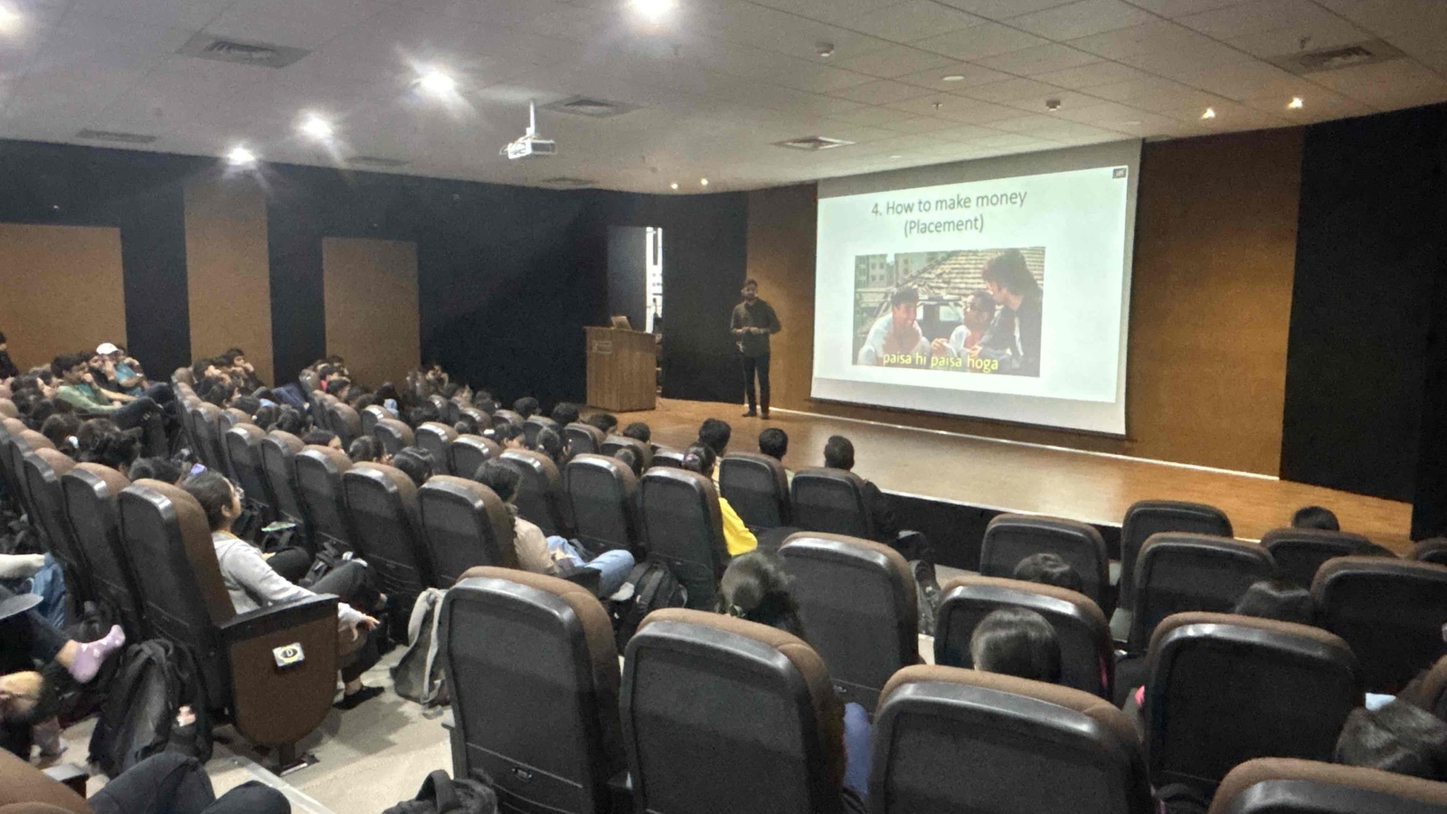 Photos of Career Guidance Session on Structured Roadmap to Placement Success
