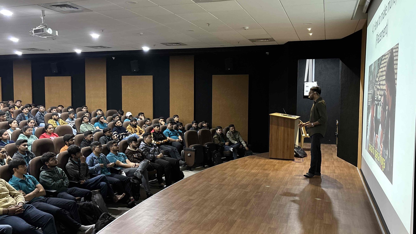 Photos of Career Guidance Session on Structured Roadmap to Placement Success