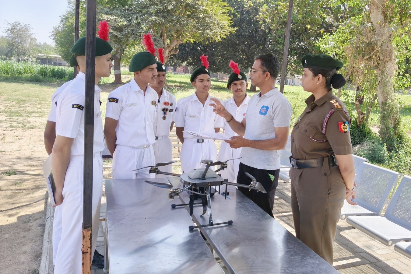 Photos of NCC Cadet Participated in DRONE FLYING CAMP - Ahmedabad, 2026