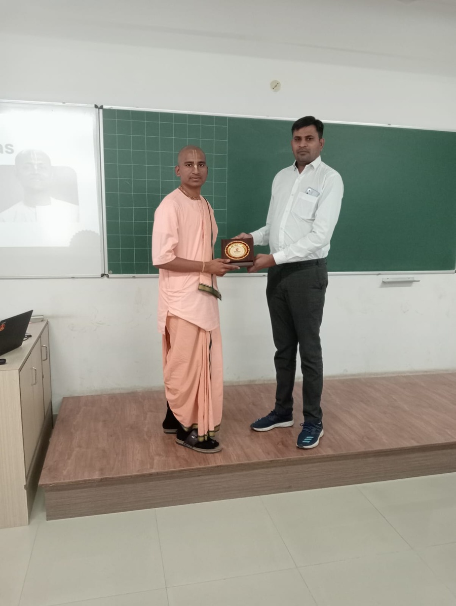 Photos of Expert talk on "Personality Development through Value Education"