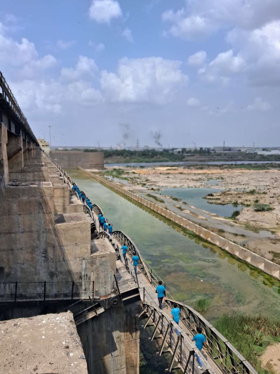 Photos of Educational Visit at Machchu-II Dam