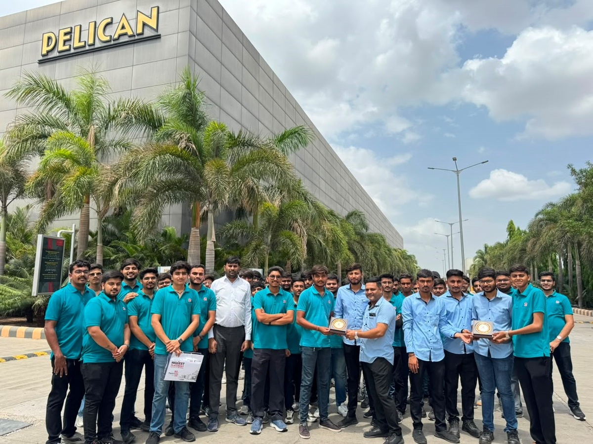 Industrial Visit at Pelican Rotoflex Pvt. Ltd. Rajkot
