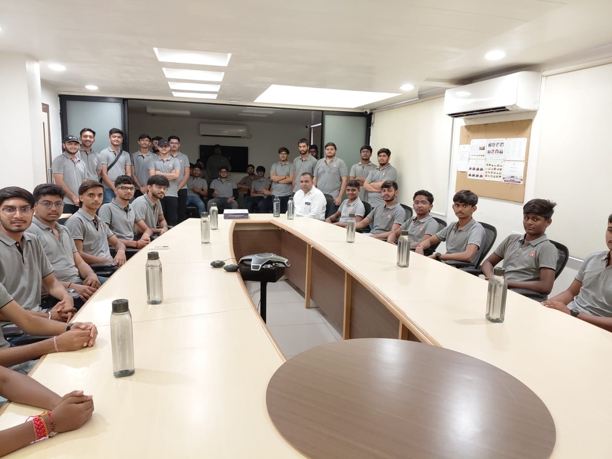 Photos of Industrial Visit at Captain Tractors  Pvt. Ltd.