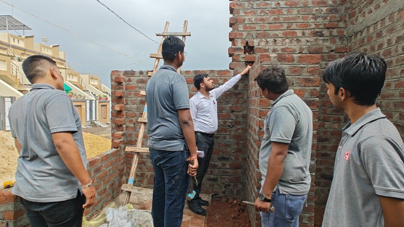 Photos of A Visit to Construction Site