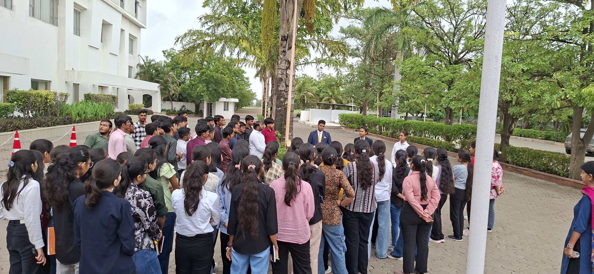 Industrial Visit at Seasons Hotel - Rajkot