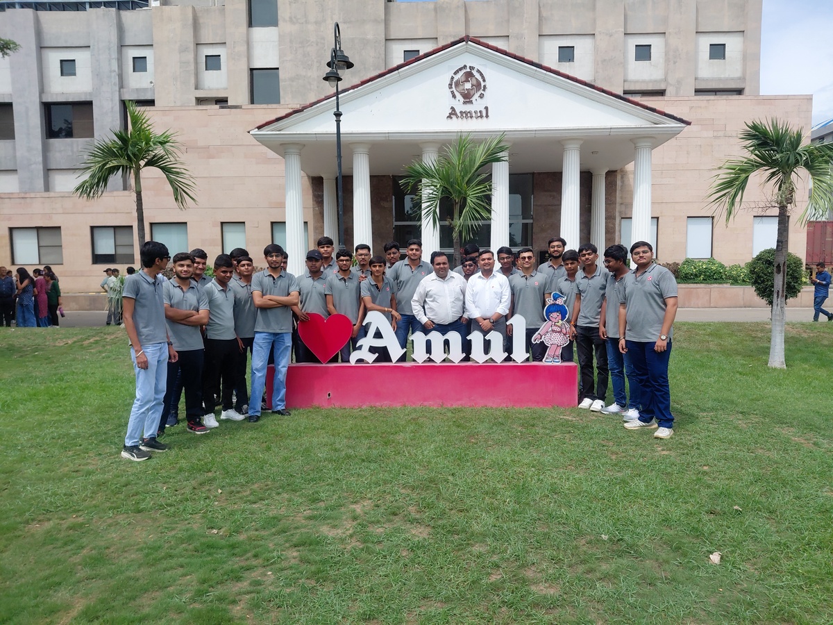 Photos of An Industrial Visit at Amul Chocolate Plant
