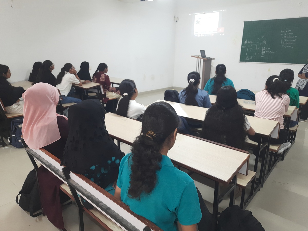 Photos of Industry Expert Session on “Career Opportunities in the Industrial Sector after B.Sc. Microbiology”