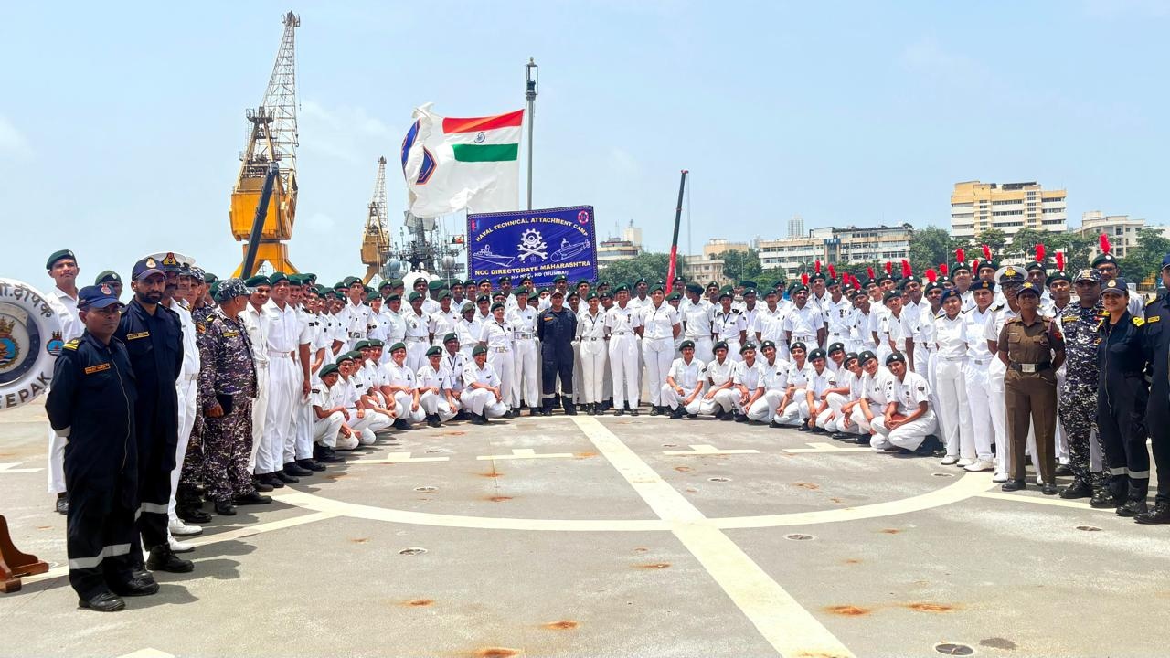Photos of NCC Cadets Participated in NATC Mumbai 2026