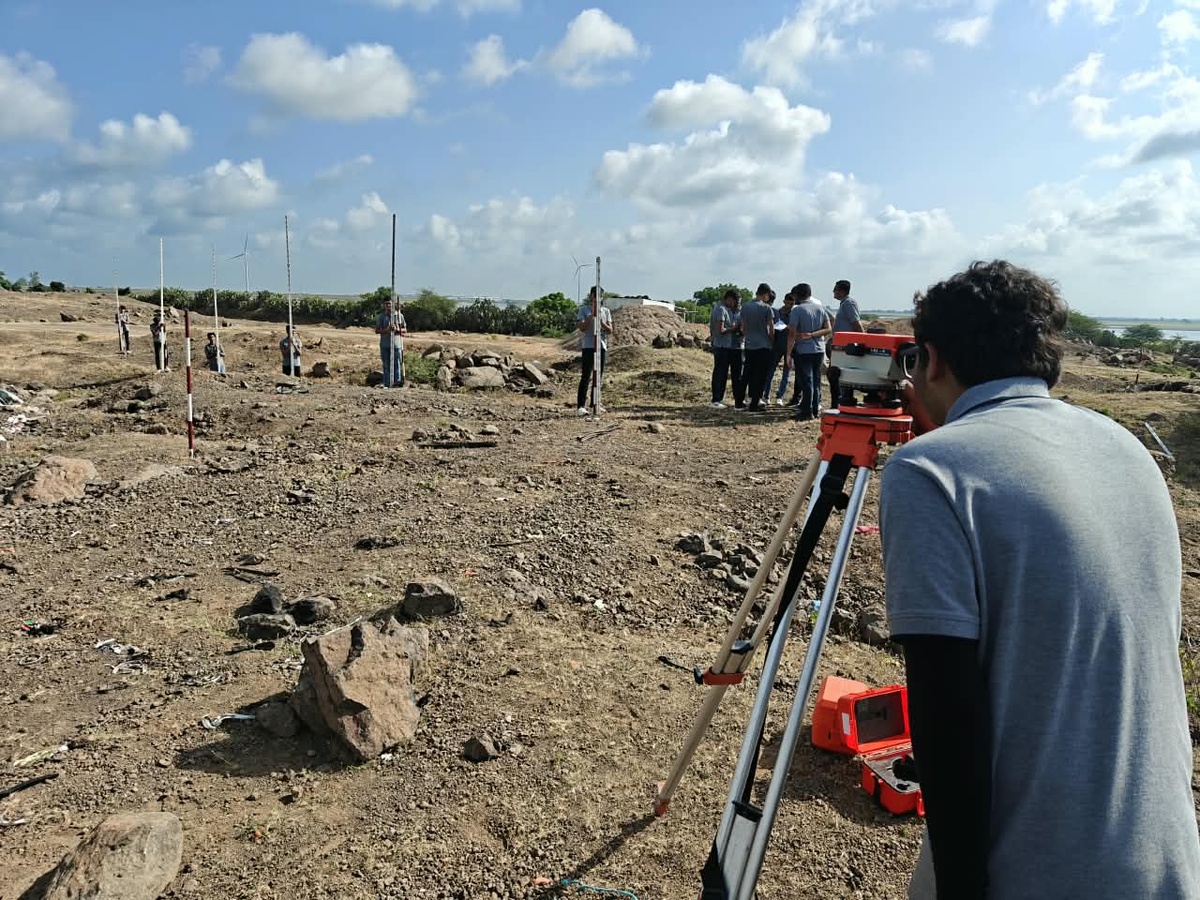 Photos of Contour Survey Training at Mitana Village