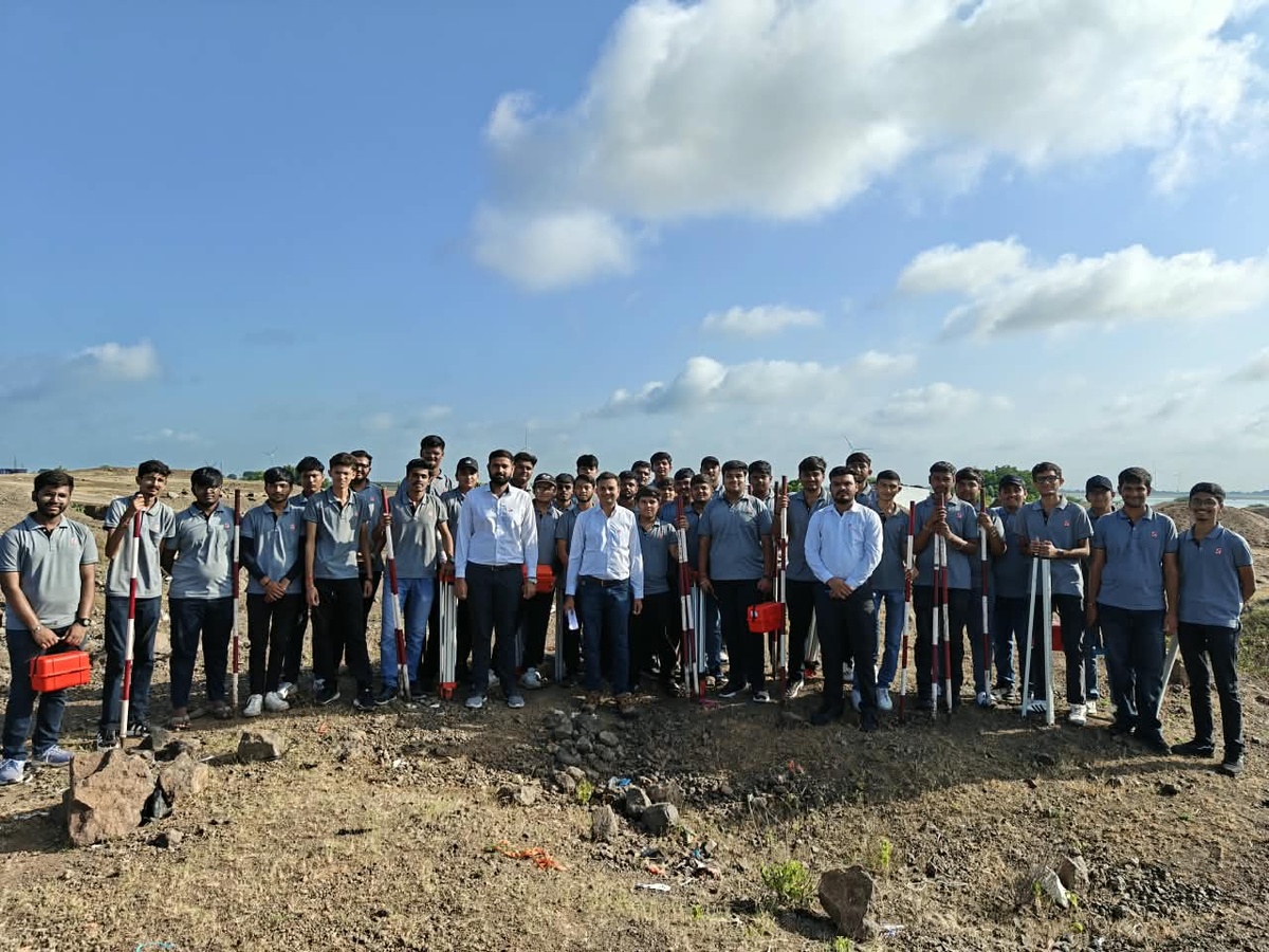 Photos of Contour Survey Training at Mitana Village